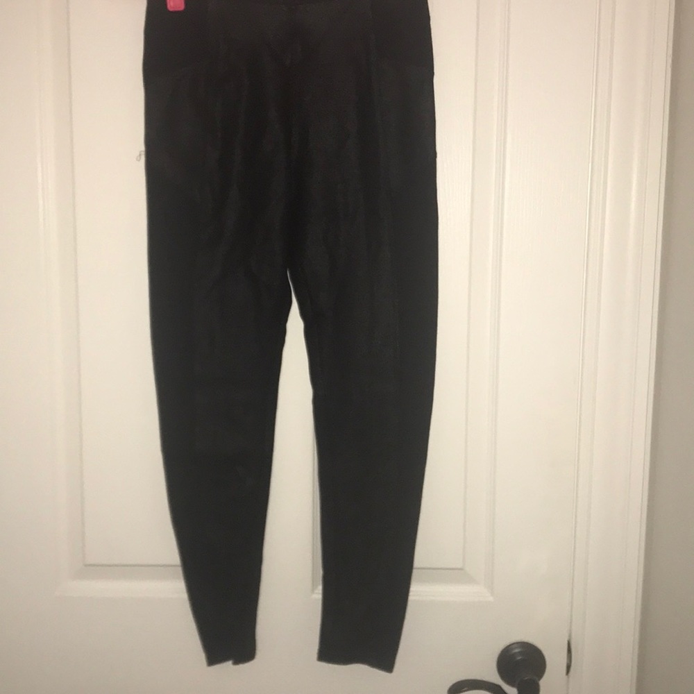 Abercrombie leather leggings